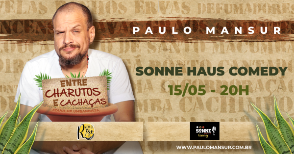 Imagem do evento Paulo Mansur - ENTRE CHARUTOS E CACHAÇAS