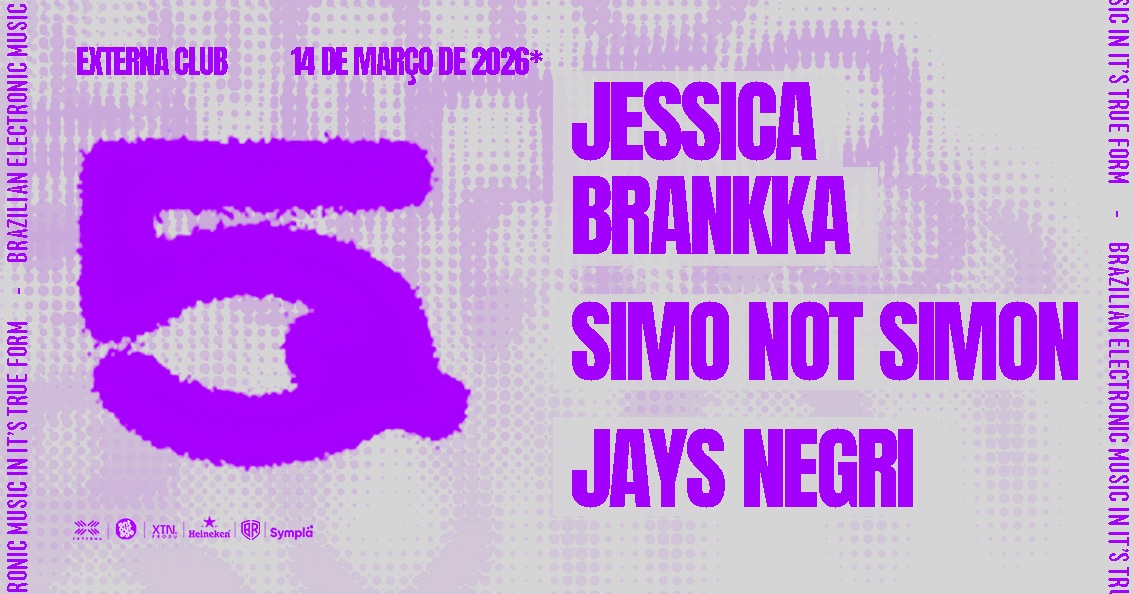 Capa do evento: 5UINTO C/ JESSICA BRANKKA & SIMO NOT SIMON