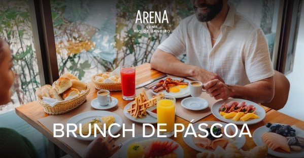 Brunch de Pascóa - Arena Leme Hotel