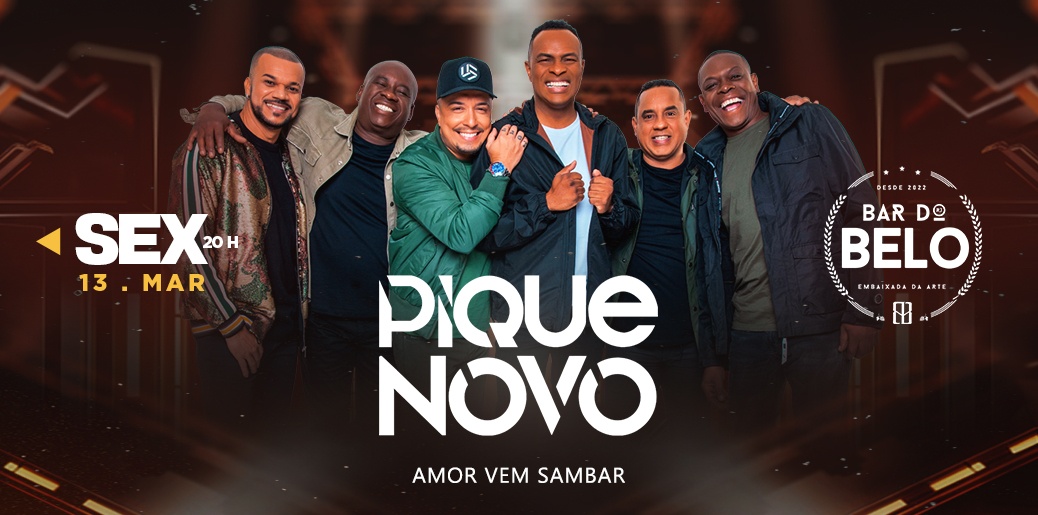 Bar do Belo Apresenta: Pique Novo em Rio de Janeiro