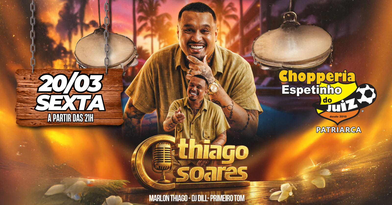 Thiago Soares no Juiz Patriarca em São Paulo