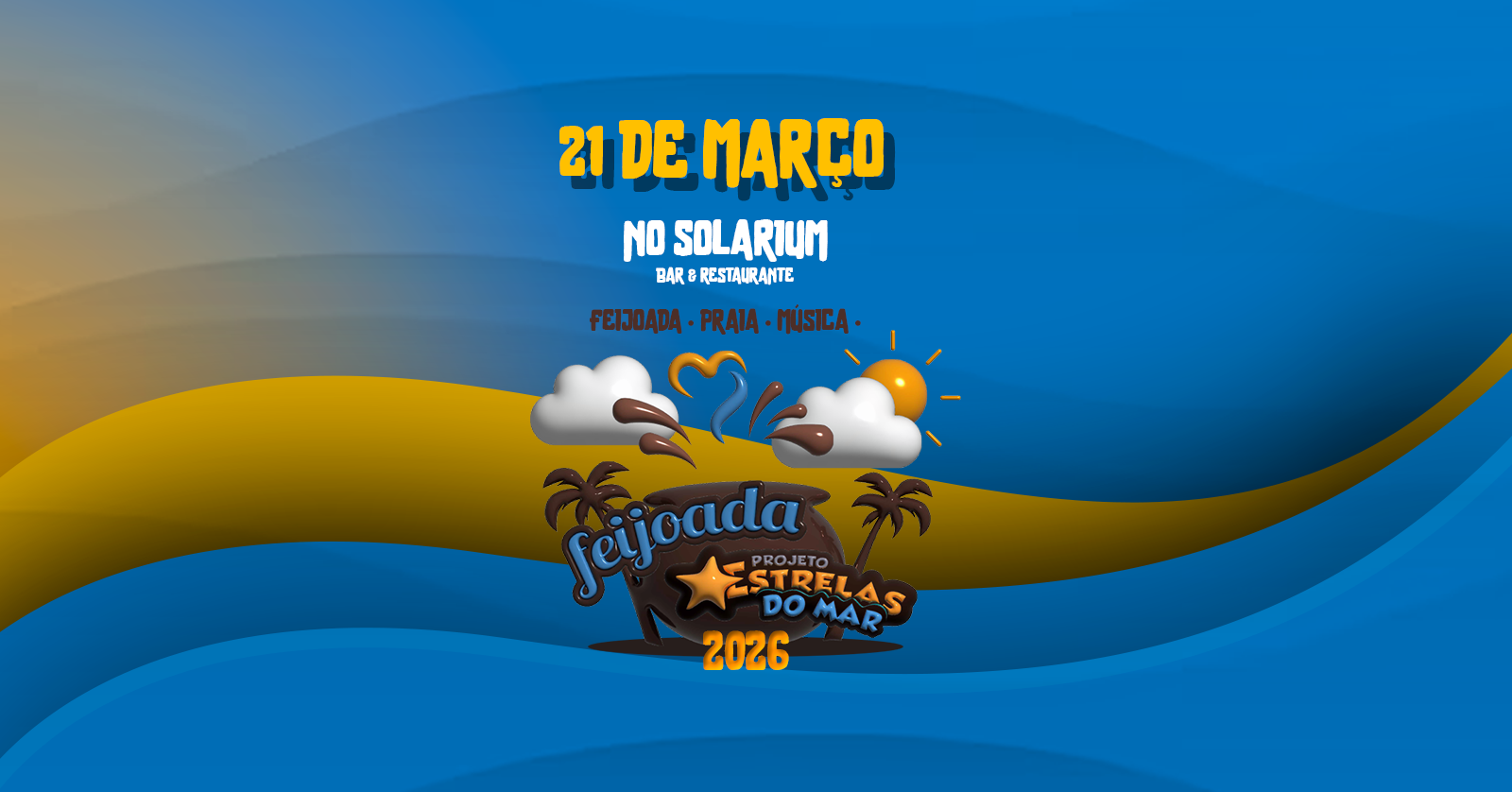 Feijoada Projeto Estrelas do Mar 2026 - Aracaju, SE