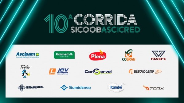 Imagem do evento 10ª Corrida Sicoob Ascicred 2026