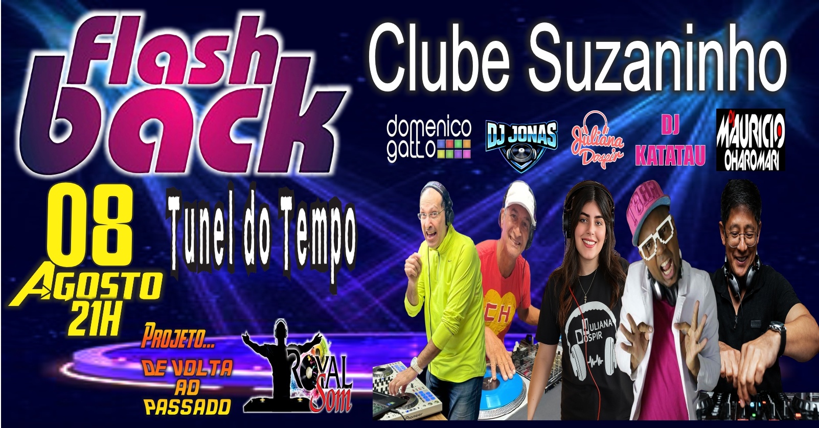 Flash Back - Túnel do Tempo - Suzano, SP