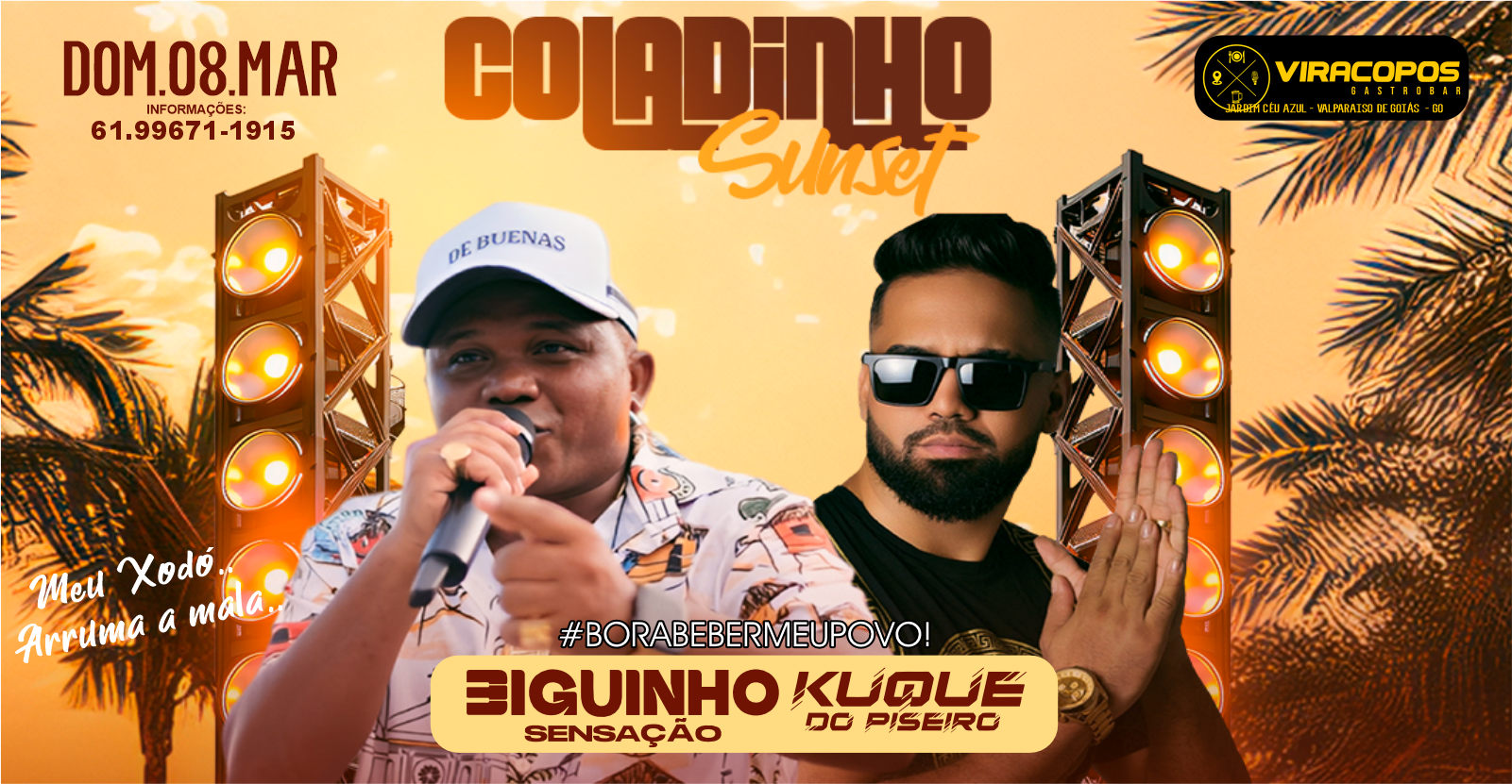 BIGUINHO SENSAÇÃO - VIRACOPOS CÉU AZUL - GO - Valparaíso de Goiás, GO