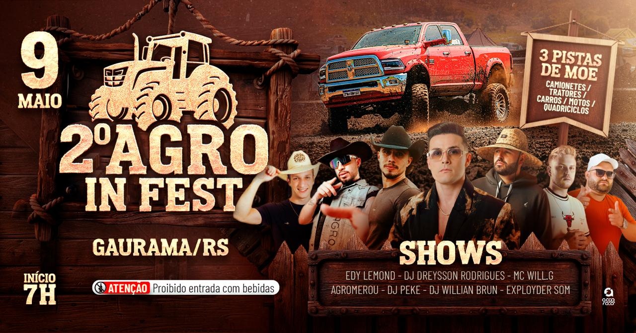 2º AGRO IN FEST - Gaurama, RS