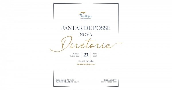 Imagem do evento Jantar de Posse - Nova Diretoria Sindilojas Vale do Paranhana