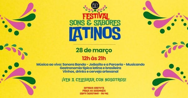 Imagem do evento Festival Sons & Sabores Latinos