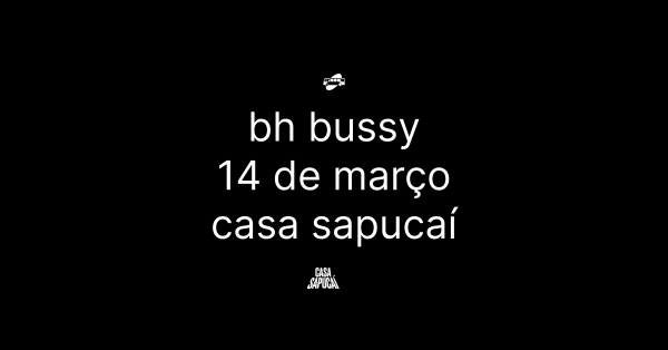 BH BUSSY | House Party do PodÔnibus