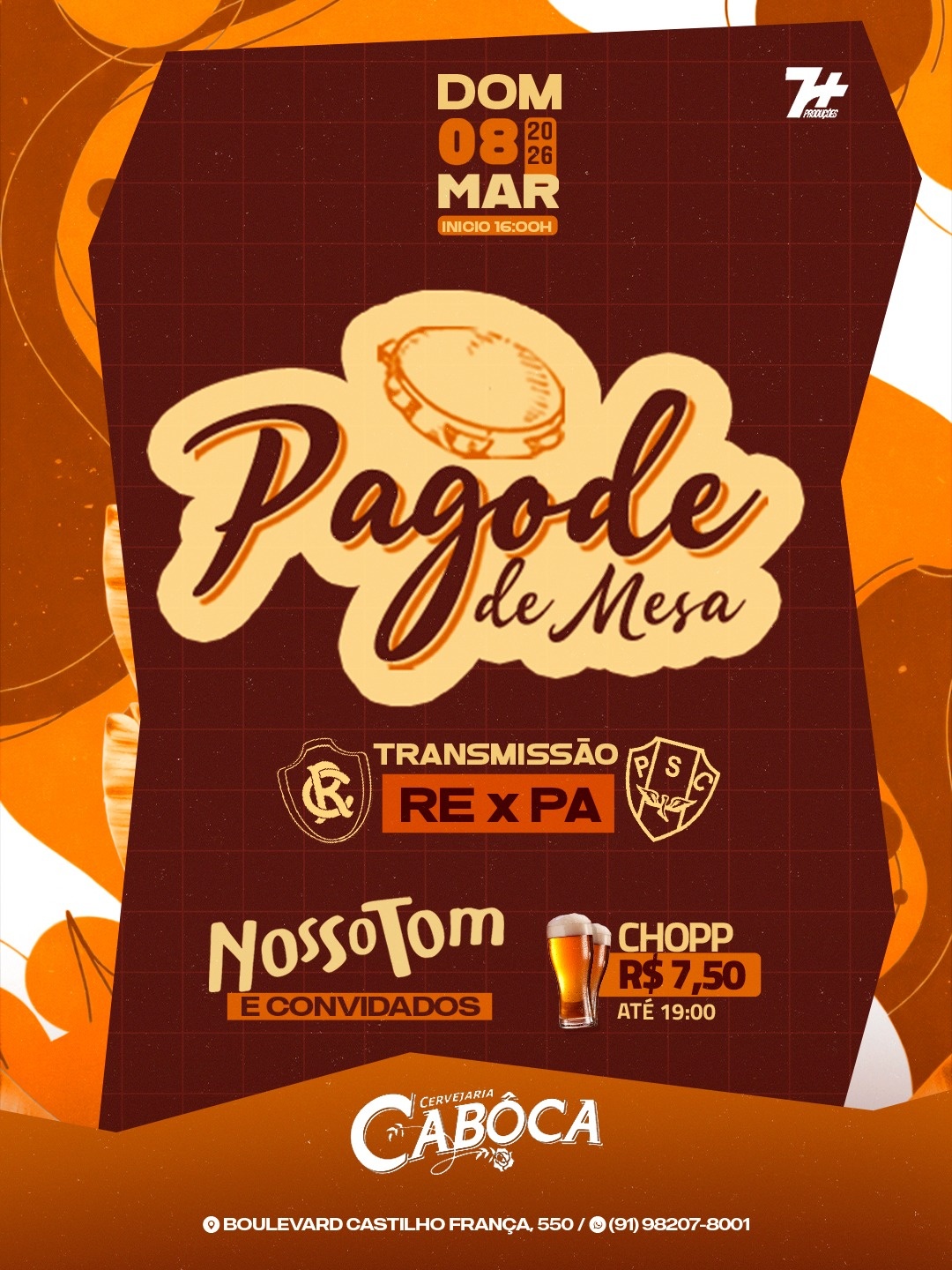 Pagode de Mesa - Edição Março - Belém, PA