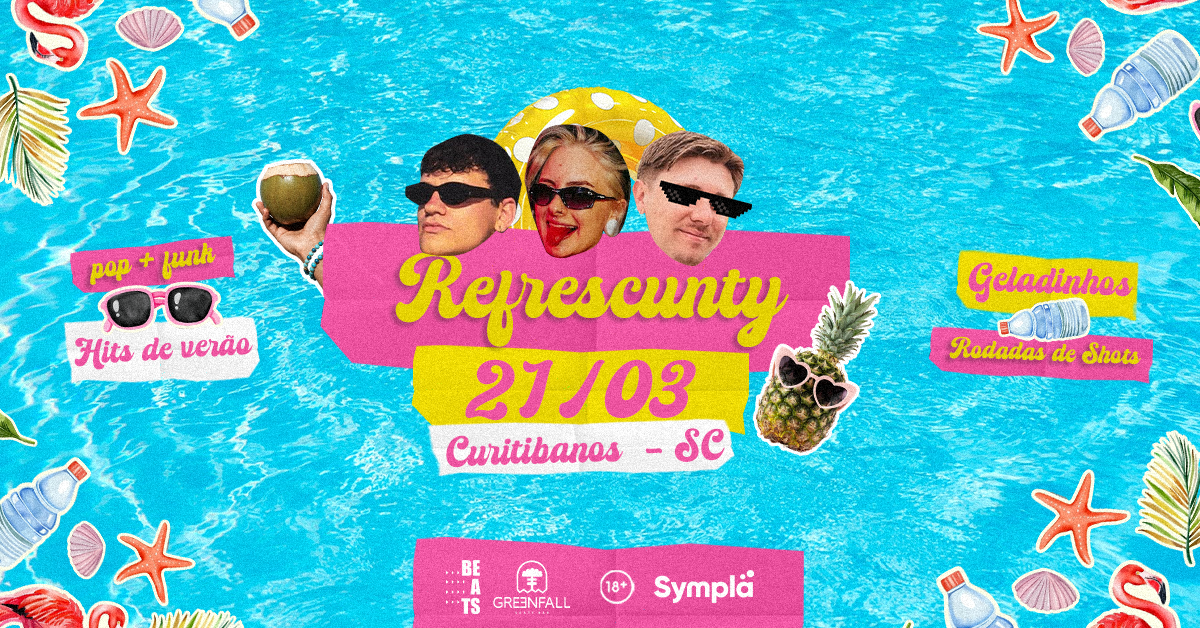Refrescunty BEATS em Curitibanos / 21.03 na Green Fall Skate Bar - Curitibanos, SC