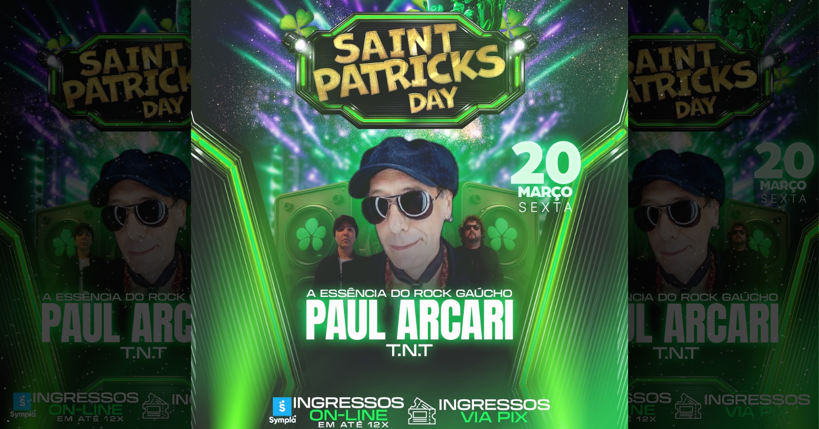 PAUL ARCARI - ST. PATRICKS DO CHEERS - Santo Ângelo, RS