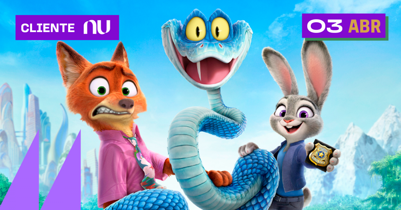 Zootopia 2 - 03/04 - Open Air Brasil - Rio de Janeiro (Nubank)