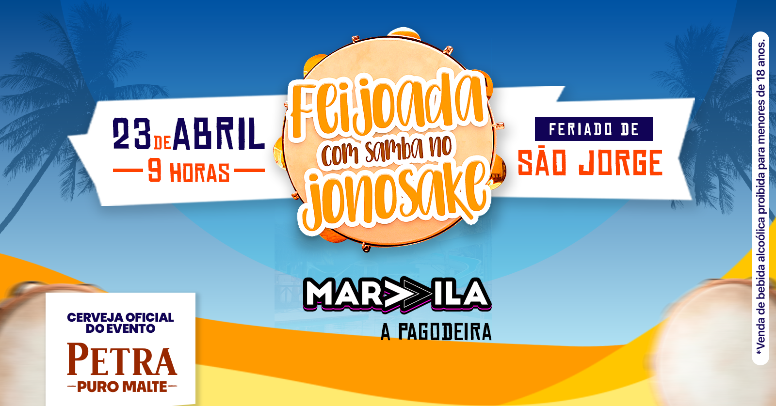 Feijoada de São Jorge no Jonosake com Marvvila - Itaguaí, RJ