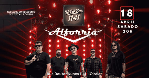BANDA ALFORRIA - RETRÔ BAR