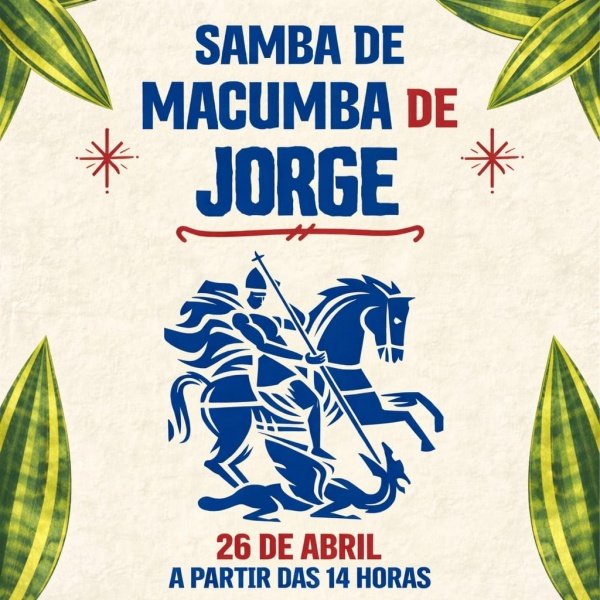 Imagem do evento Samba de Jorge