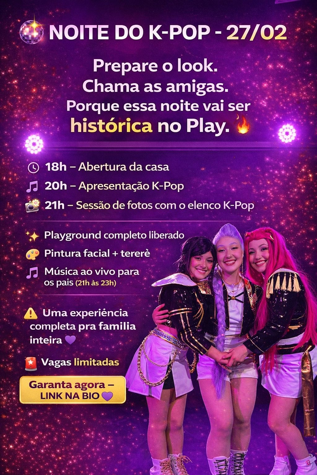 Noite do K-Pop em Belo Horizonte - Sympla