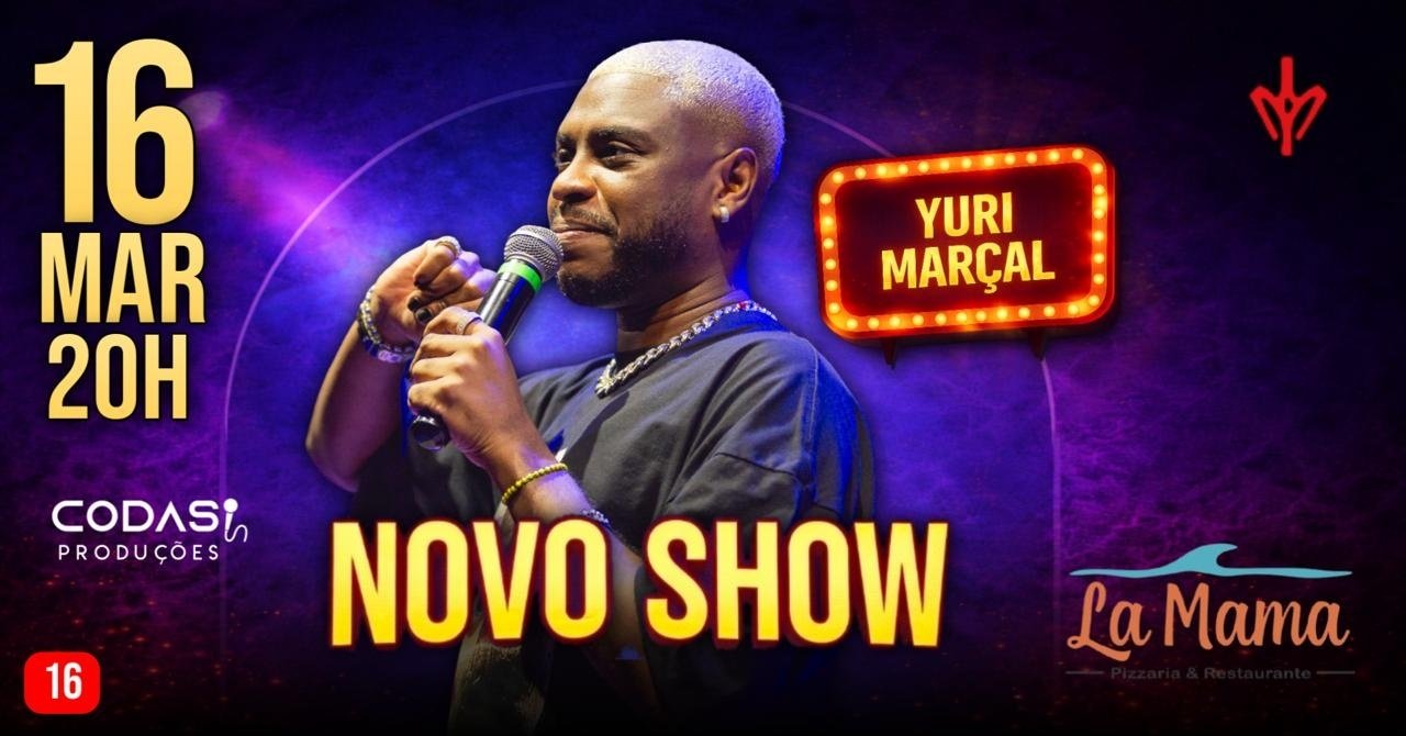 Yuri Marçal - Standup Comedy - Rio das Ostras