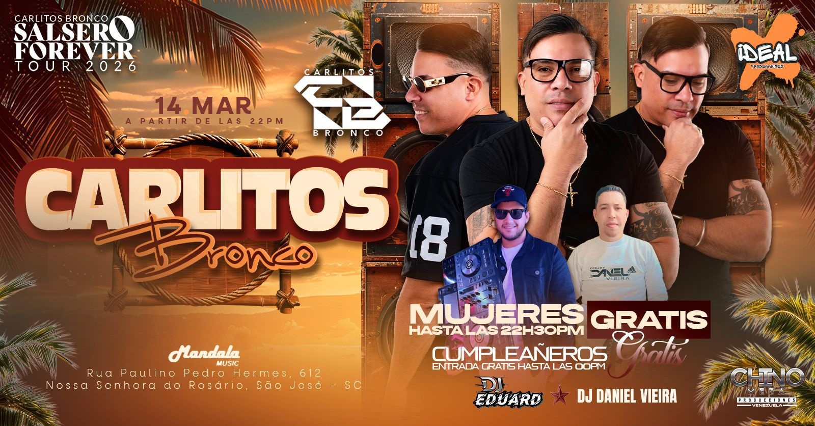 CARLITOS BRONCO - FLORIANOPOLIS - São José, SC