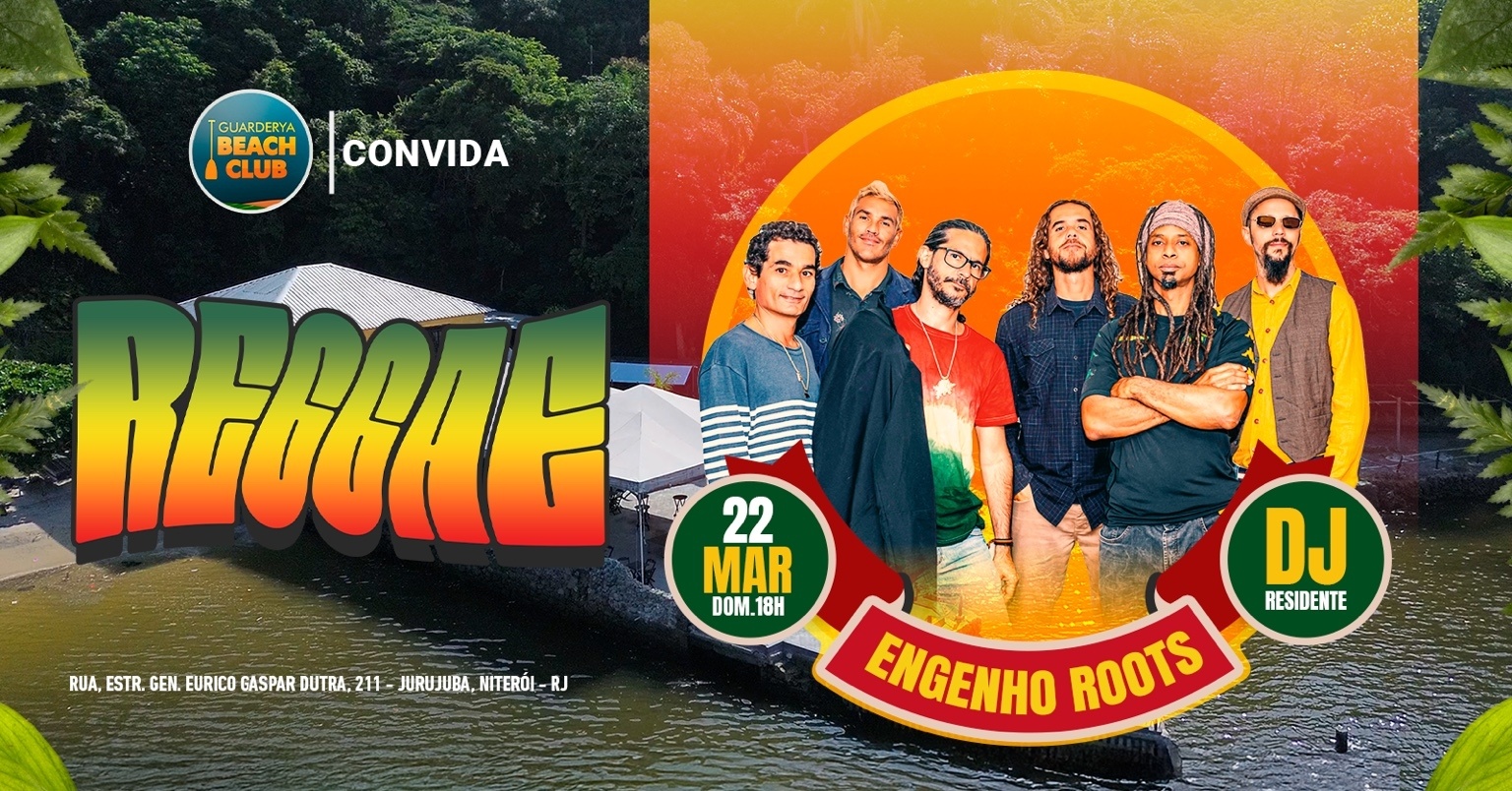 ENGENHO ROOTS - 22/03 - 18h - Niterói, RJ