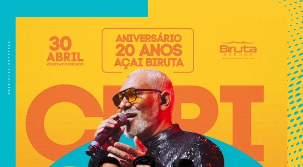 Imagem do evento ANIVERSÁRIO 20 ANOS AÇAÍ BIRUTA CHRIGOR