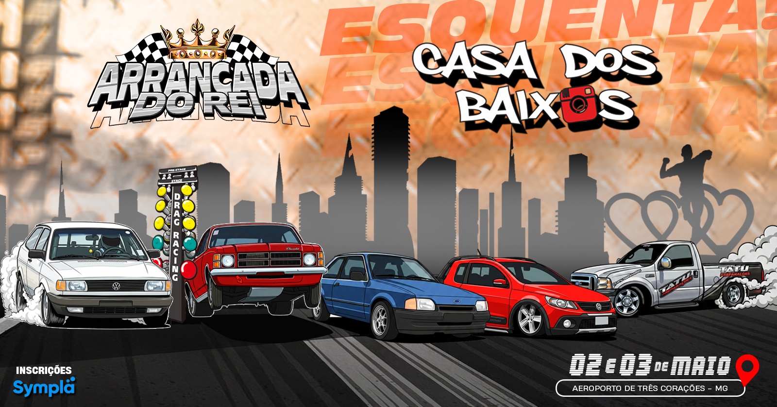 ARRANCADA DO REI (ESQUENTA CASA DOS BAIXOS) - Três Corações, MG