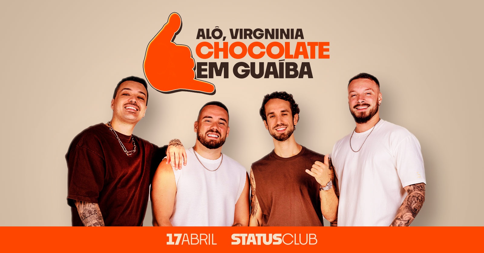Alô Virginia - Grupo Chocolate Guaíba RS - Guaíba, RS