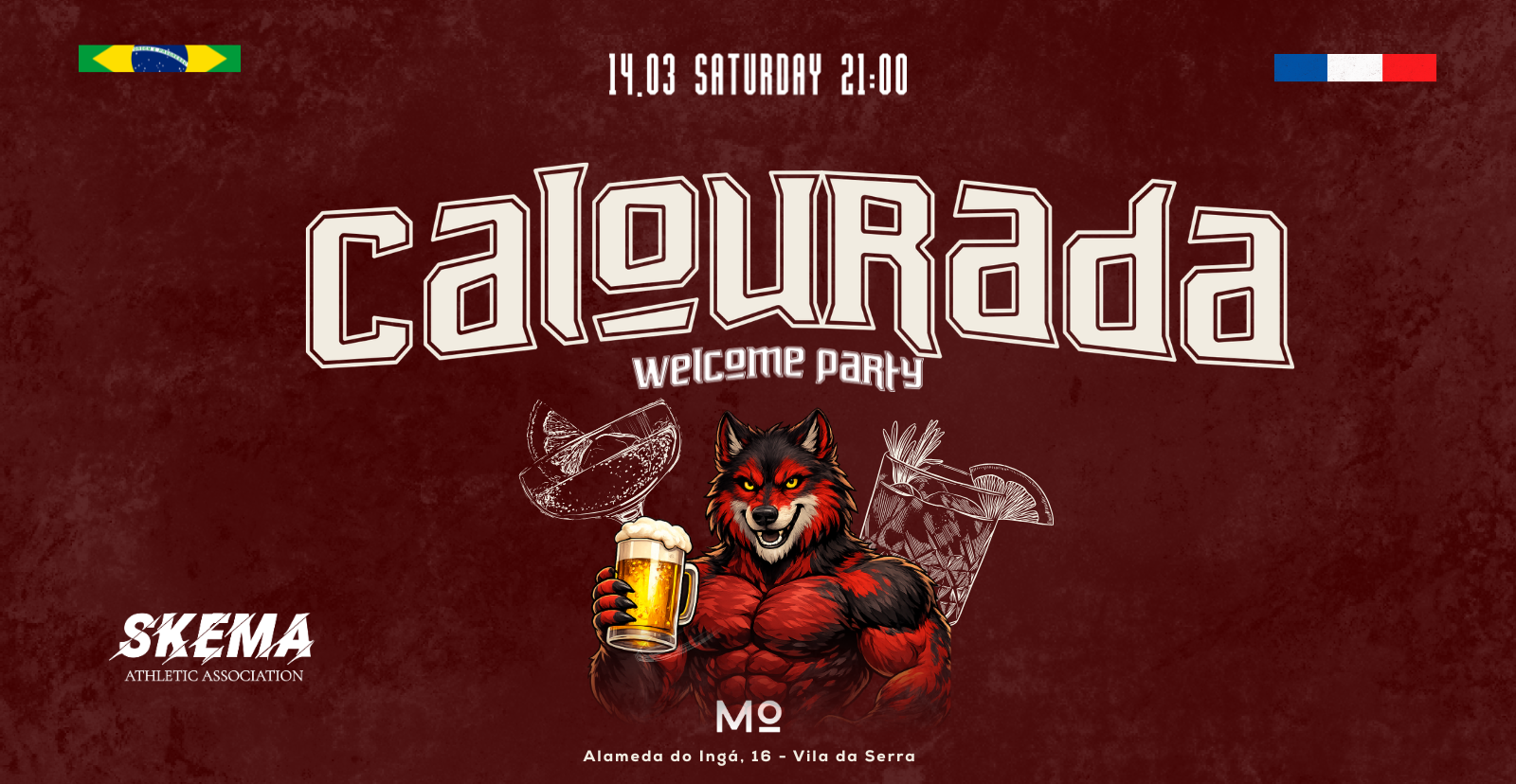 Calourada AASK (Welcome Party) | 14/03 - Nova Lima, MG