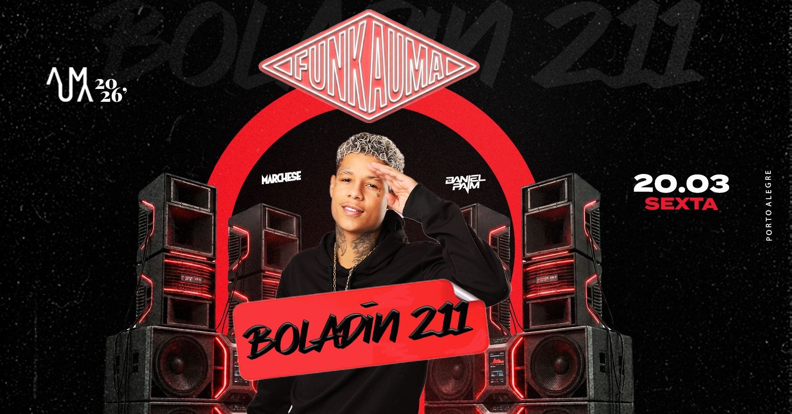 BOLADIN 211 :: SEXTA FEIRA, 20.03 :: AUMA BAR - Porto Alegre, RS