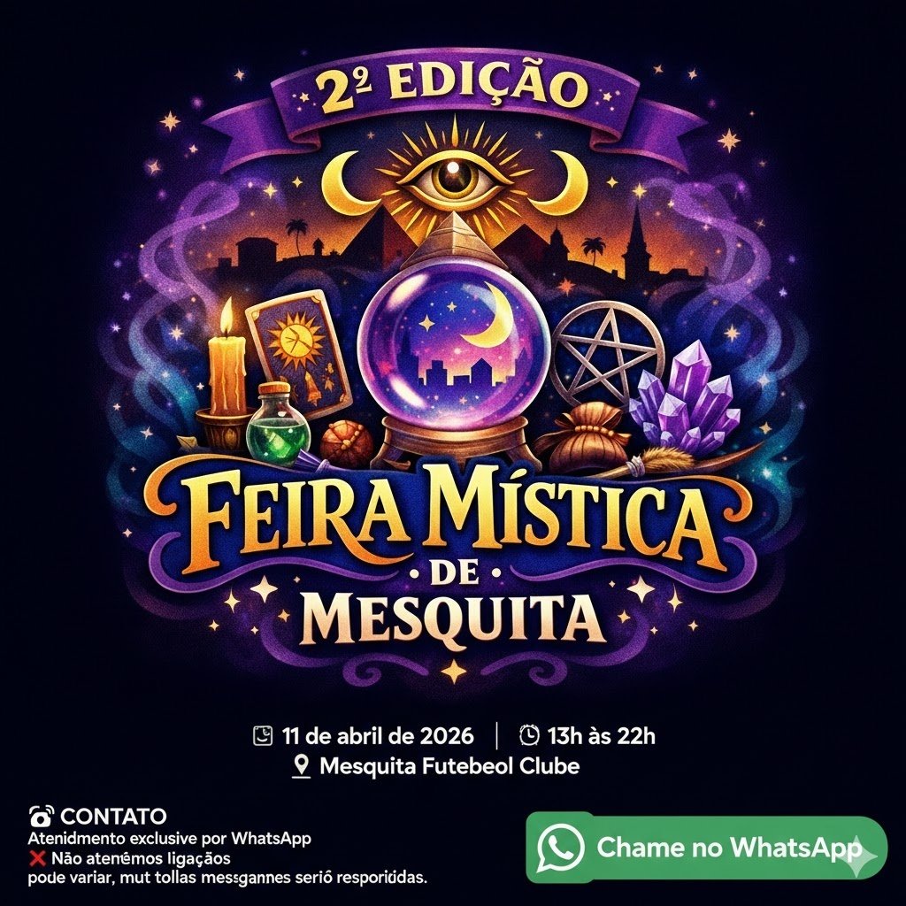 2a Edição da Feira Mística de Mesquita