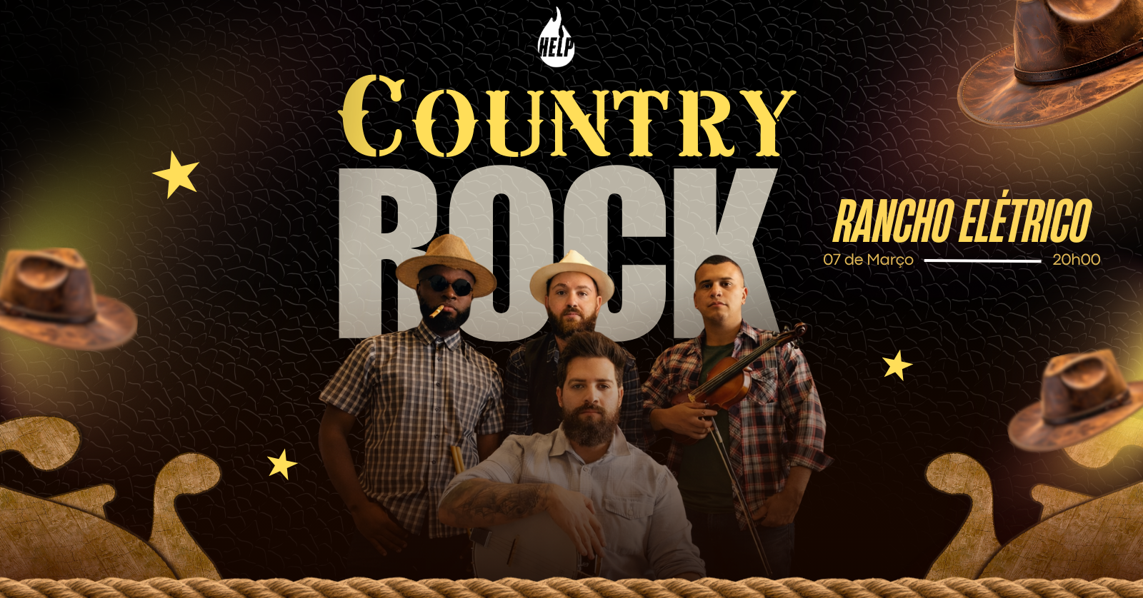 07/03 | Country Help - Rancho Elétrico - Varginha, MG