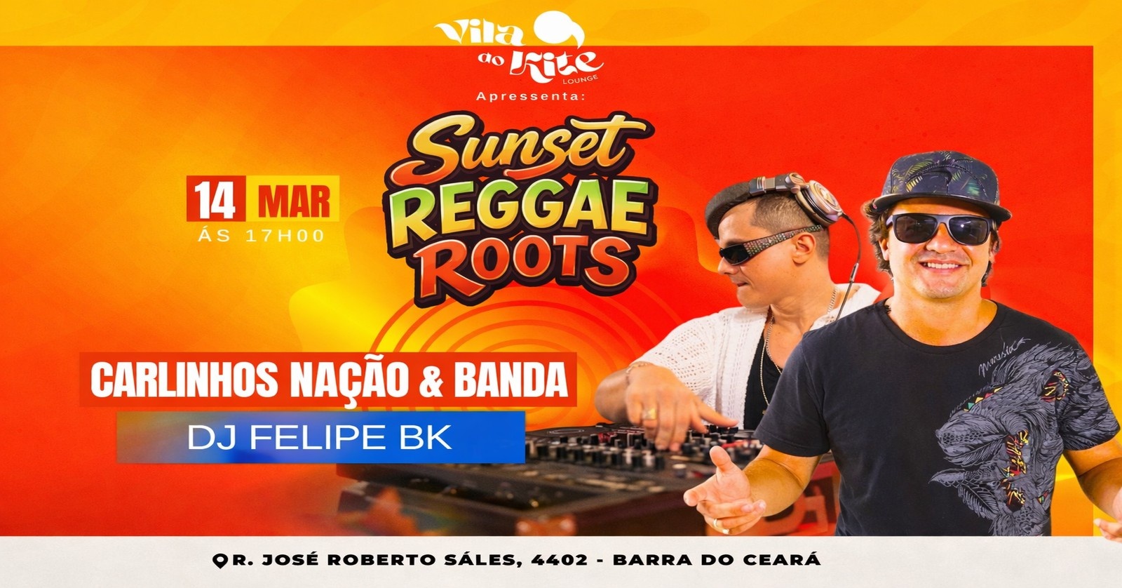 SUNSET REGGAE ROOTS - Fortaleza, CE