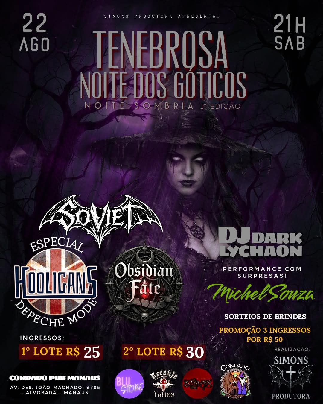 Tenebrosa noite dos Goticos - Manaus, AM