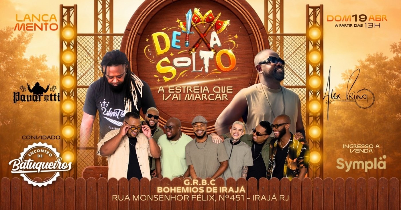 DEIXA SOLTO - A estreia que vai marcar