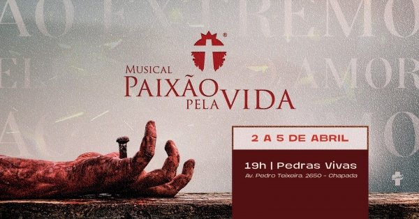 Imagem do evento Musical Paixão pela Vida 2026