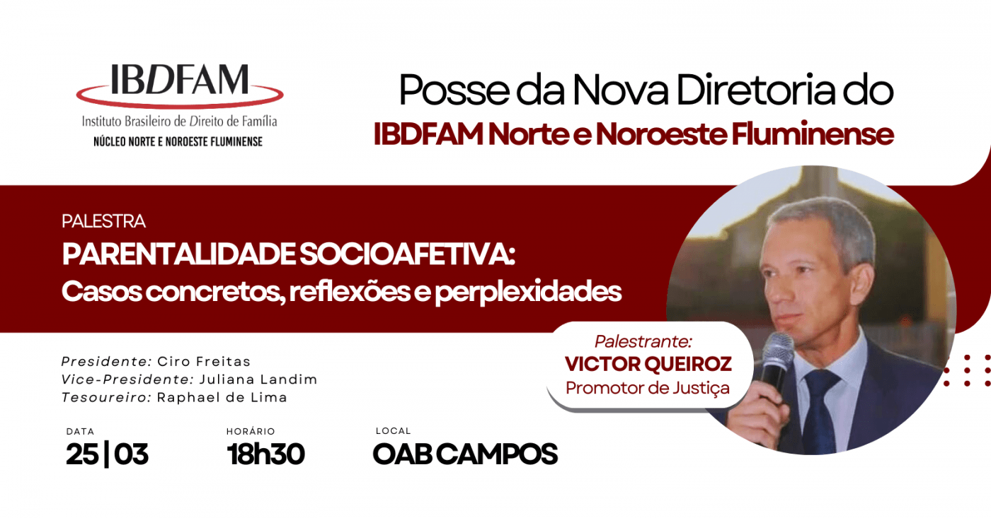 Posse da Nova Diretoria do IBDFAM/NF