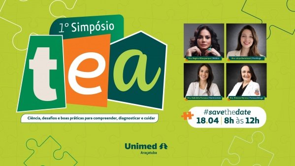 Imagem do evento 1º Simpósio TEA da Unimed Araçatuba