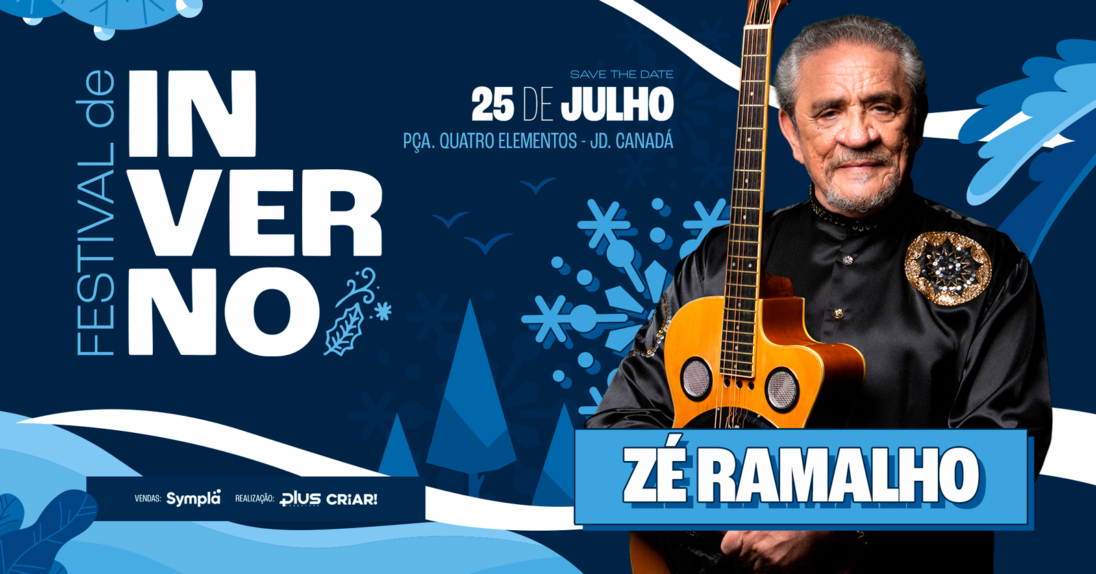 Festival de Inverno - Zé Ramalho em Nova Lima