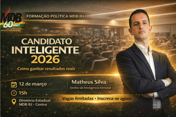 Imagem do evento Candidato Inteligente 2026 - Como ganhar resultados reais