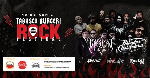 Imagem do evento Tabasco Burger Rock Festival