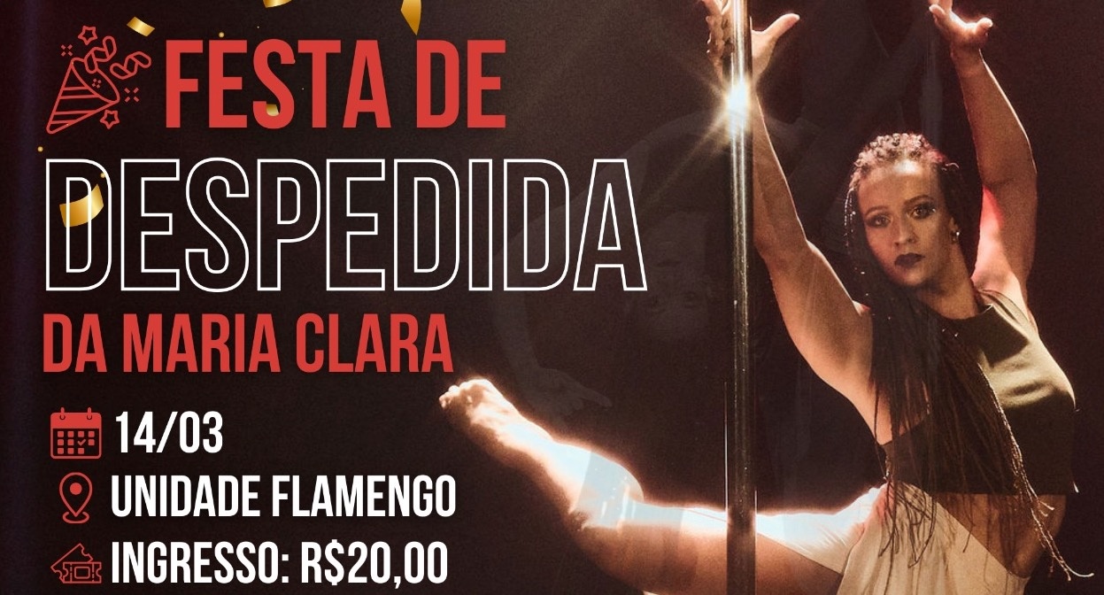 DESPEDIDA DA MARIA CLARA - Rio de Janeiro, RJ