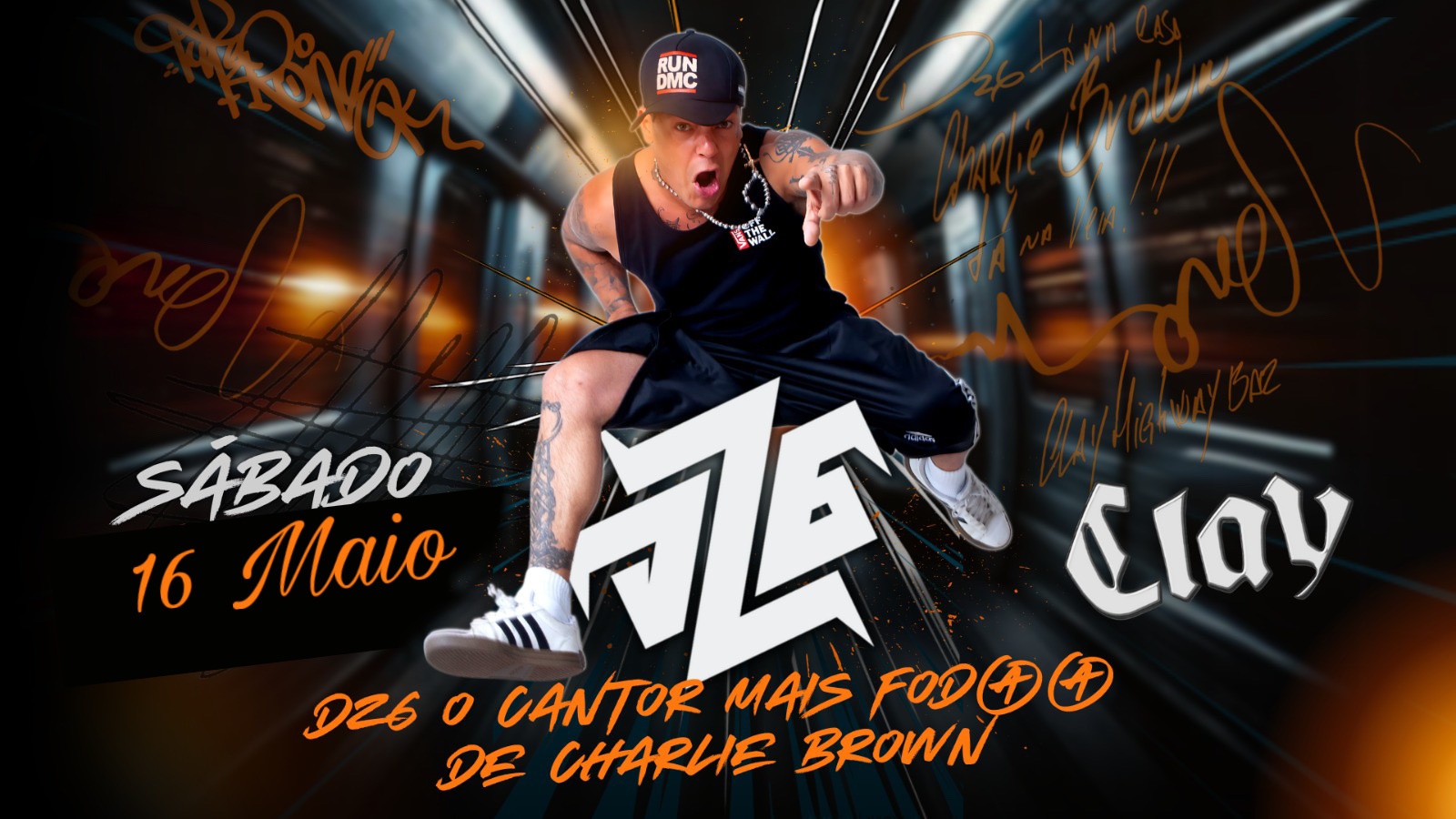 FESTIVAL PAPO RETO com DZ6 CHARLIE BROWN + RAIMUNDOS cover