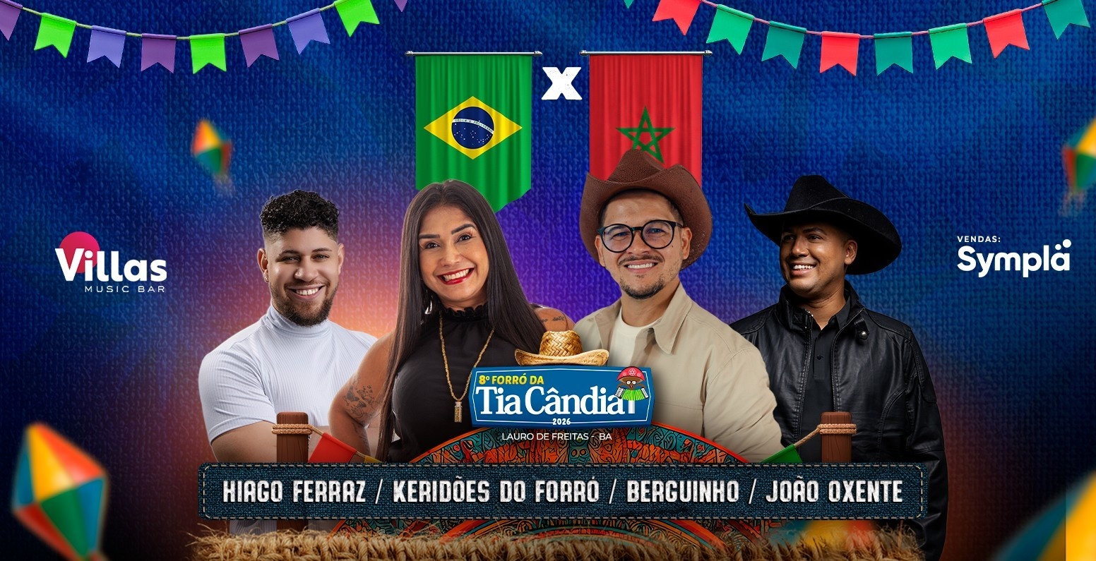 FORRÓ DA TIA CÂNDIA 2026 - Lauro de Freitas, BA