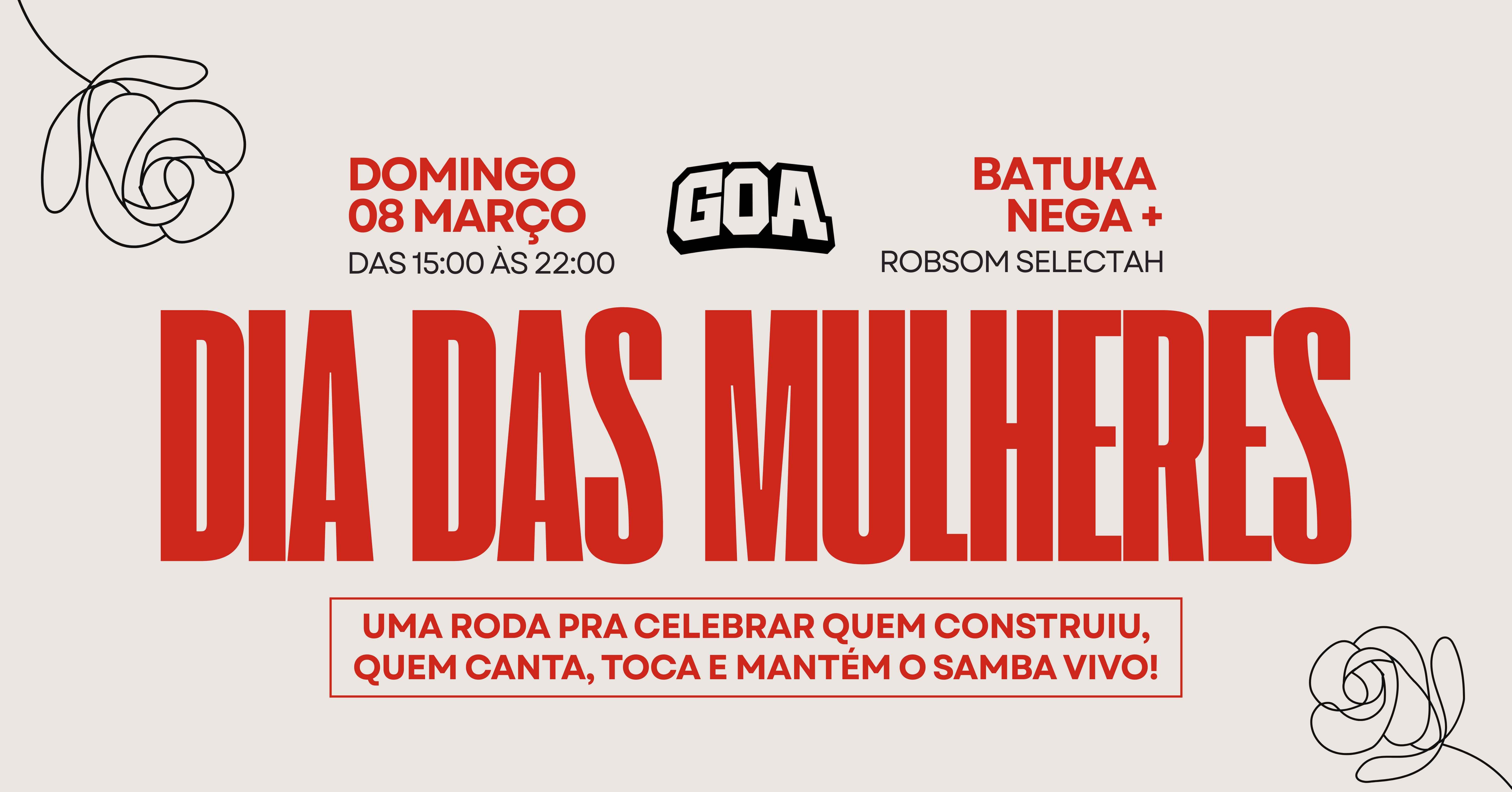 Plataforma do Samba - Batuka Nega - GOA - Ribeirão Preto, SP