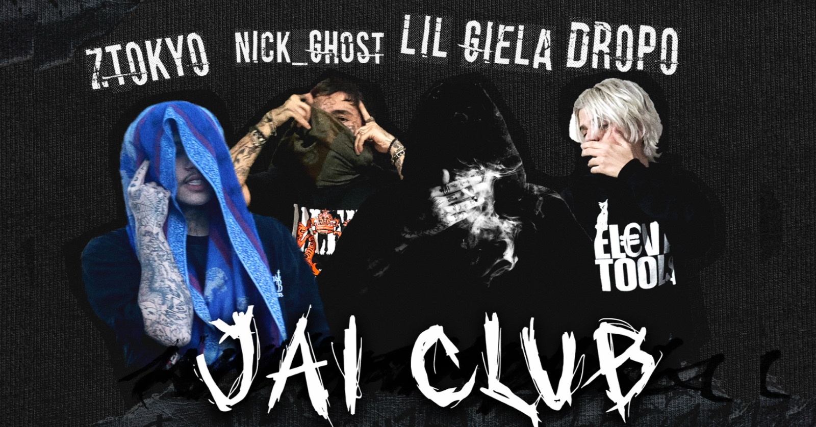 DROPO, zTokyo, Nick Ghost + lilgiela33 em SP!
