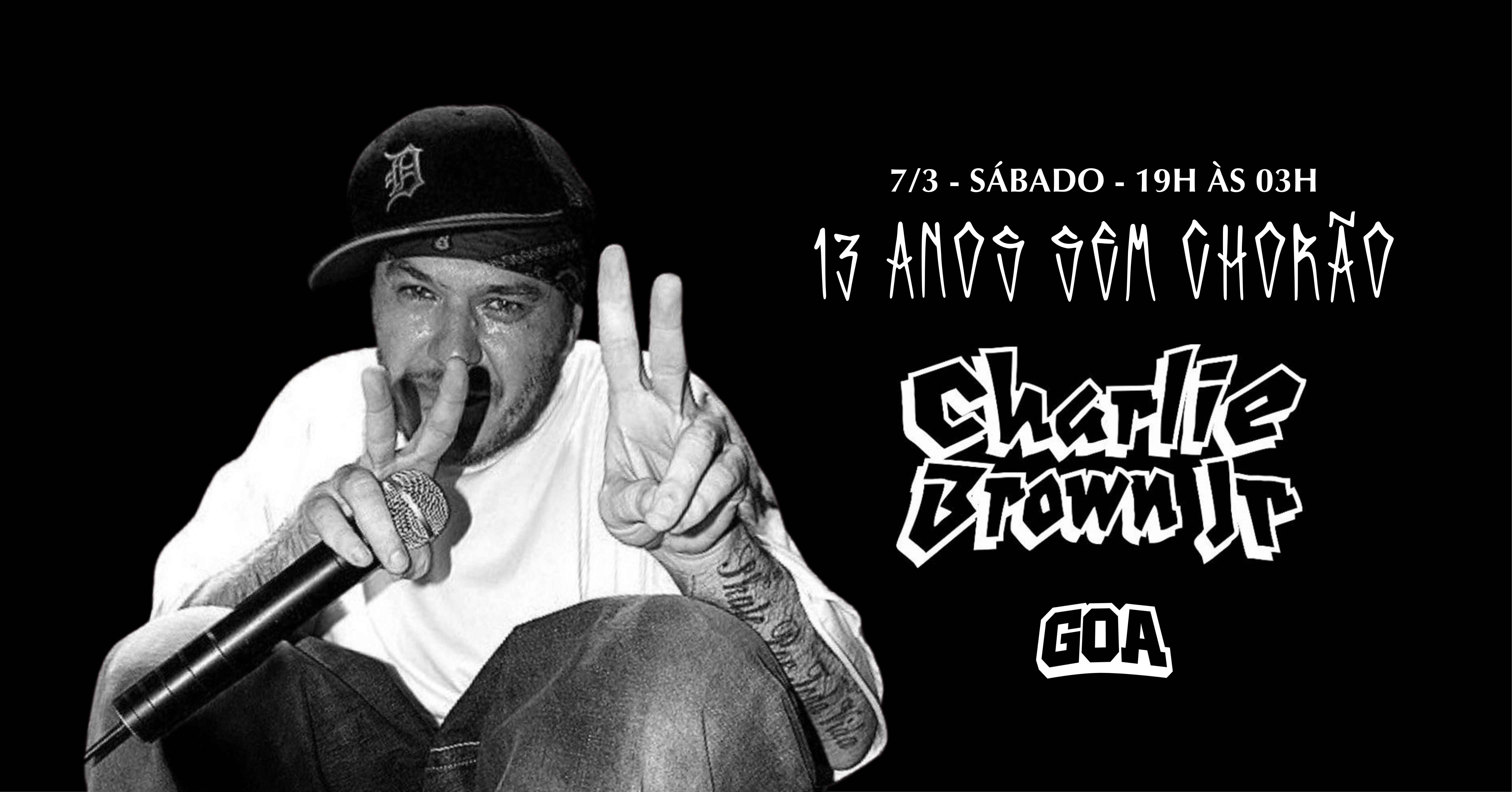 CHARLIE BROWN JR - TRIBUTO - 13 ANOS SEM CHORÃO - GOA - Ribeirão Preto, SP