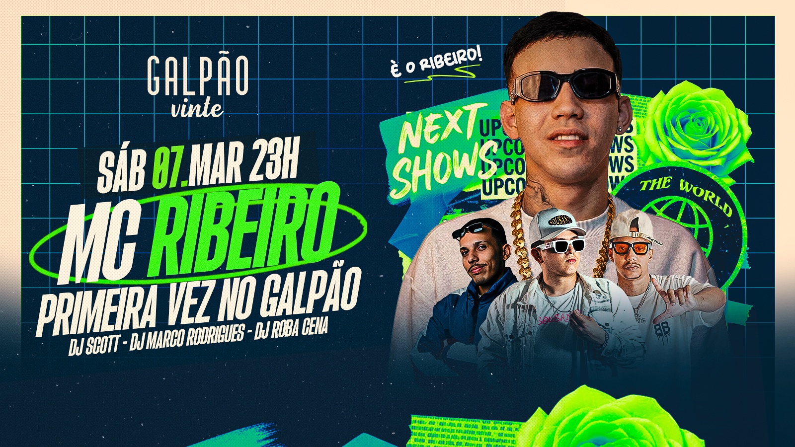 MC RIBEIRO no Galpão 20 - Ribeirão Preto, SP