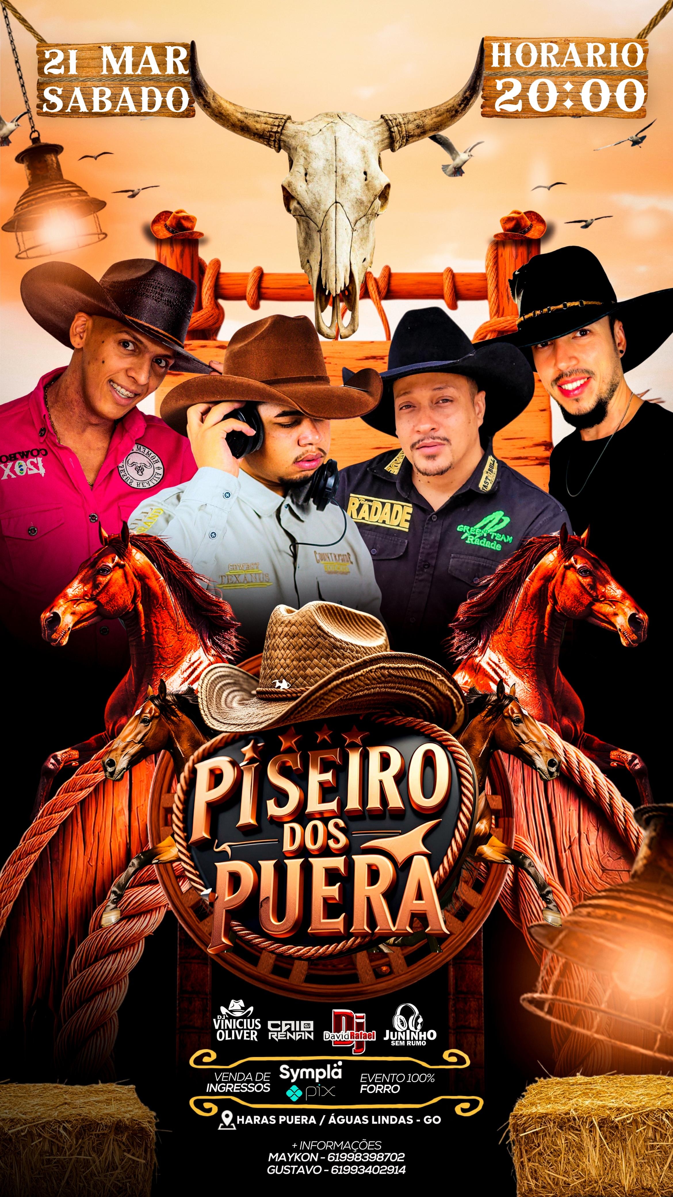 Piseiro dos puera - Águas Lindas de Goiás, GO