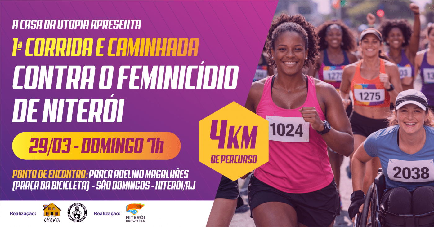 1ª Corrida e Caminhada Contra o Feminicídio de Niterói