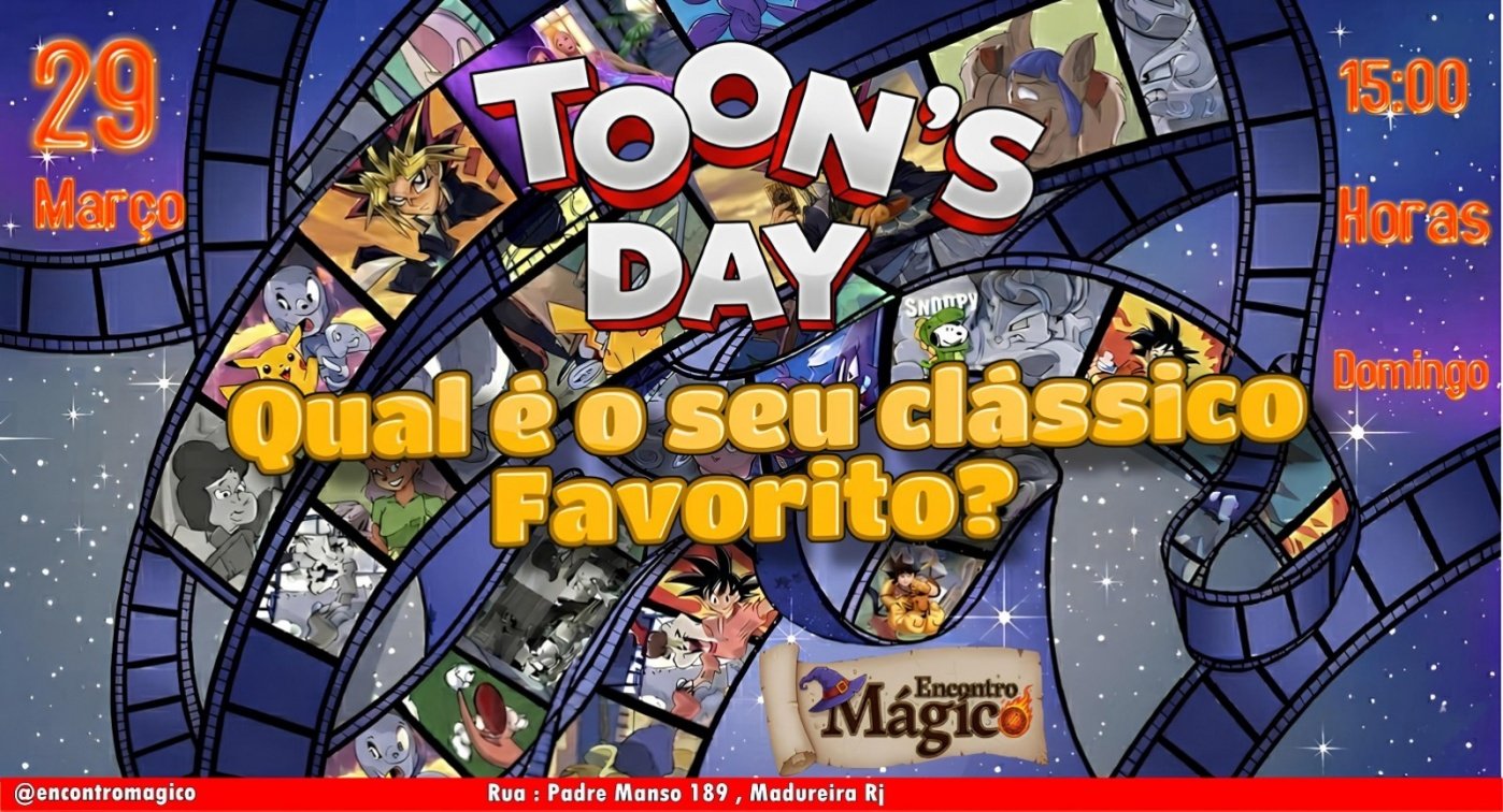 RESENHA DA ENCONTRO - TOON'S DAY